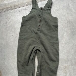 Old Navy Kids Olive Green Overalls